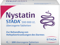 NYSTATIN STADA 500.000 I.E. überzogene Tab.