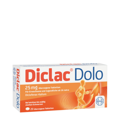 DICLAC Dolo 25 mg überzogene Tabletten